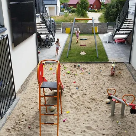 아파트 W Sam Las By Klif Ustka - Dwupoziomowy Z 2 Sypialniami Balkonem Widokiem Na Las, Parkingiem