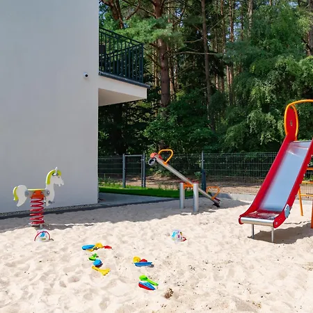 W Sam Las By Klif Ustka - Dwupoziomowy Z 2 Sypialniami Balkonem Widokiem Na Las, Parkingiem 아파트 Przewloka (Pomerania)